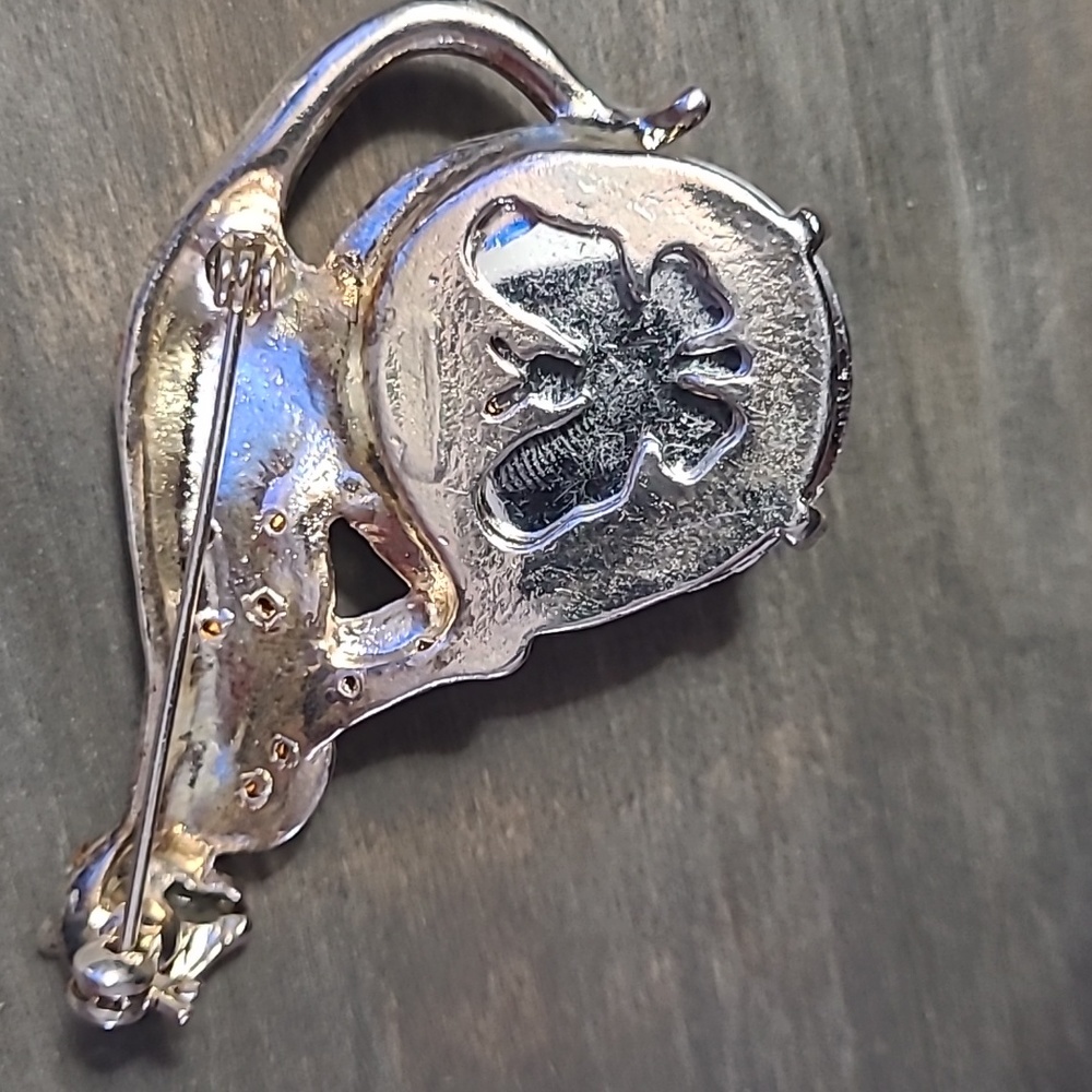 Vintage Leopard Brooch - Picture 3 of 5